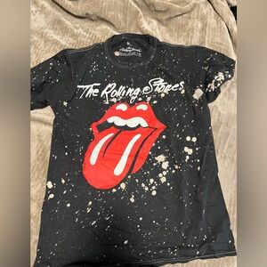 the Rolling Stones T-shirt